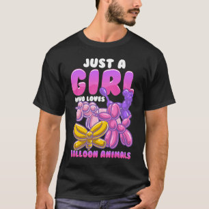 Camiseta Chica Balloon Animals Fiesta Balón Arti