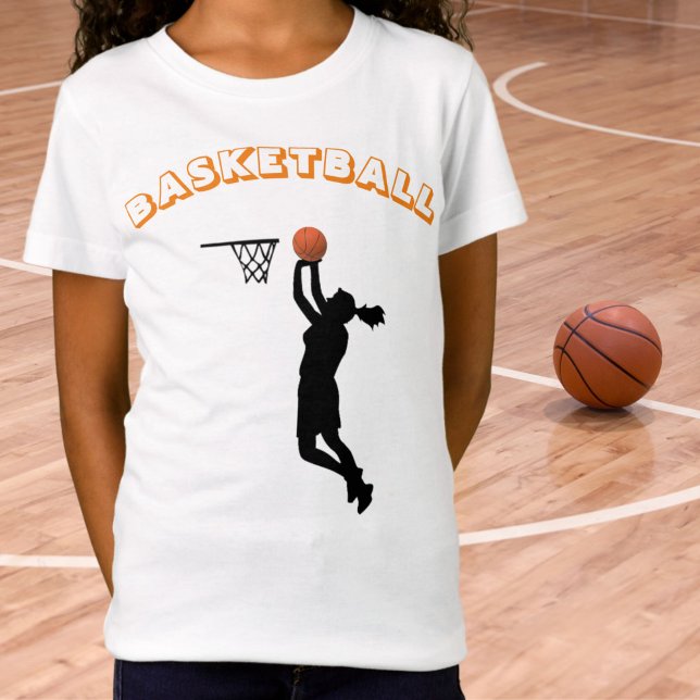 Camiseta Chica Baloncesto (Girl Basketball Tee)