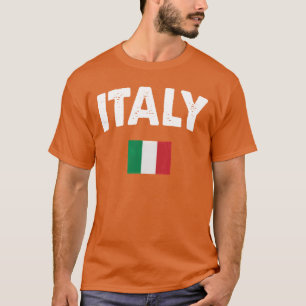 Camiseta chica bandera de Italia