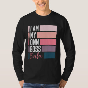 Camiseta Chica Bebé CEO Señora Soy Mi Propia Jefa