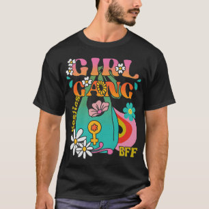 Camiseta Chica BestFriend Besties Boho Hippie Groovy BFF de