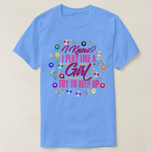 Camiseta Chica Billiards (Diseño del anverso)