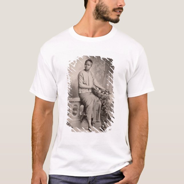 Camiseta Chica birmano joven, c.1880 (Anverso)