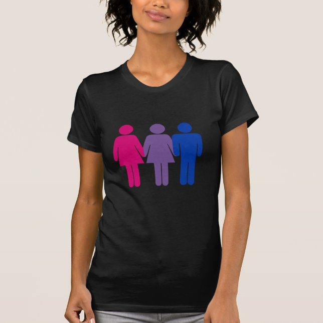 Camiseta Chica bisexual (Anverso)