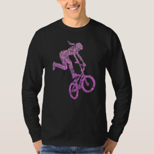Camiseta Chica Bmx  Bicicleta Carreras Stunt Niños Chica