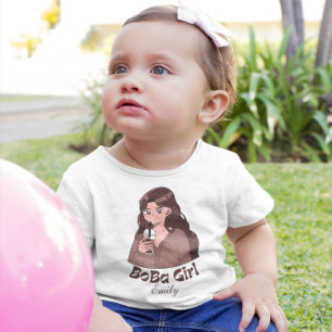 Camiseta Chica Boba, té boba de burbuja