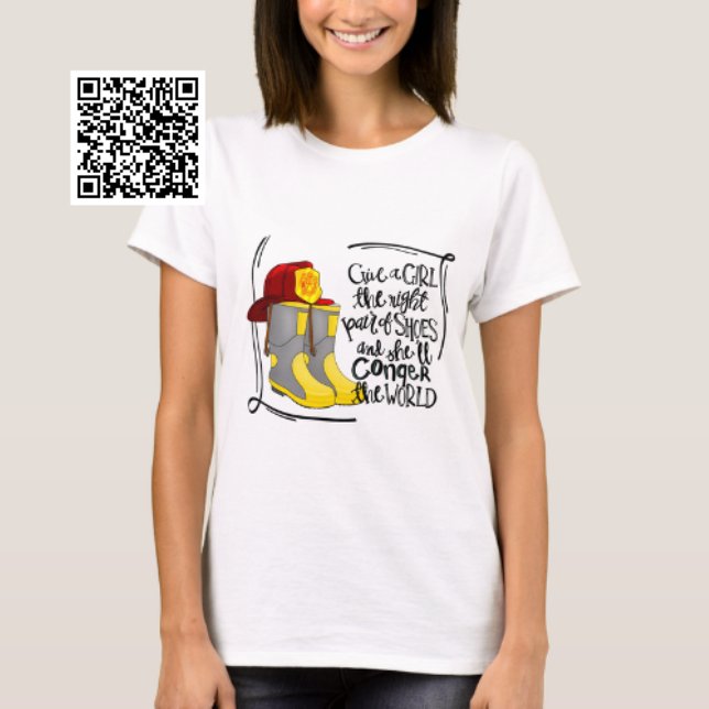 Camiseta Chica bombero conquistará el mundo (Subido por el creador)