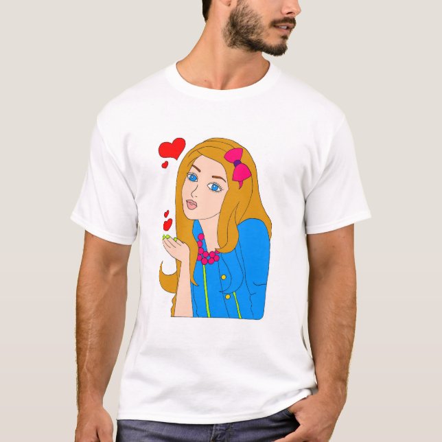 Camiseta chica bonito (Anverso)