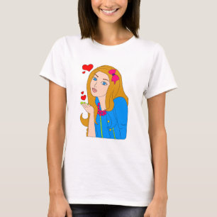 Camiseta chica bonito