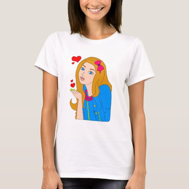 Camiseta chica bonito (Anverso)
