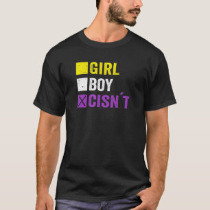 Camiseta Chica Boy no puede hacer una lista de control de g