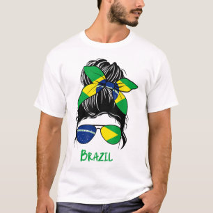Camiseta Chica brasileña chica Chica Brasileira