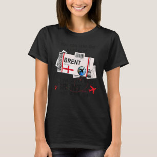 Camiseta Chica Brent Pase de Abordar Brent Brent