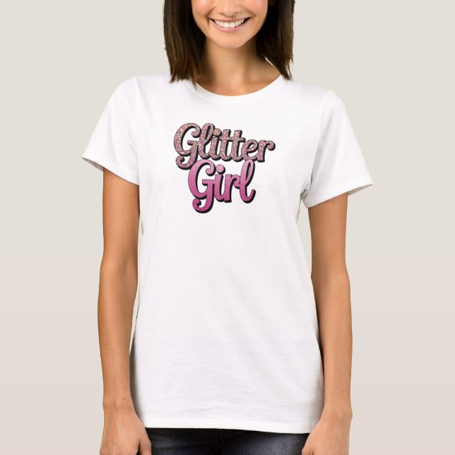 Camiseta "Chica Brillo" (Anverso)