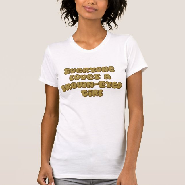 Camiseta Chica Brown-Observado (Anverso)