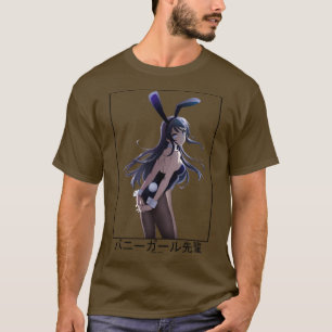 Camiseta Chica Bunny senpai Mai Sakurajima