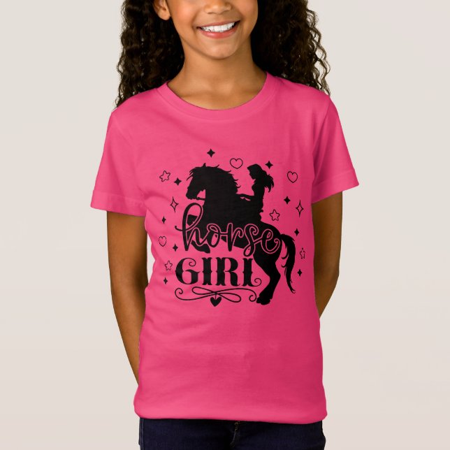 Camiseta Chica Caballo  (Anverso)