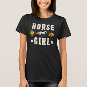 Camiseta Chica Caballo Mujeres Me Encantan Mis Caballos Mon