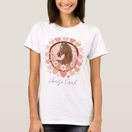 Camiseta Chica Caballo San Valentín