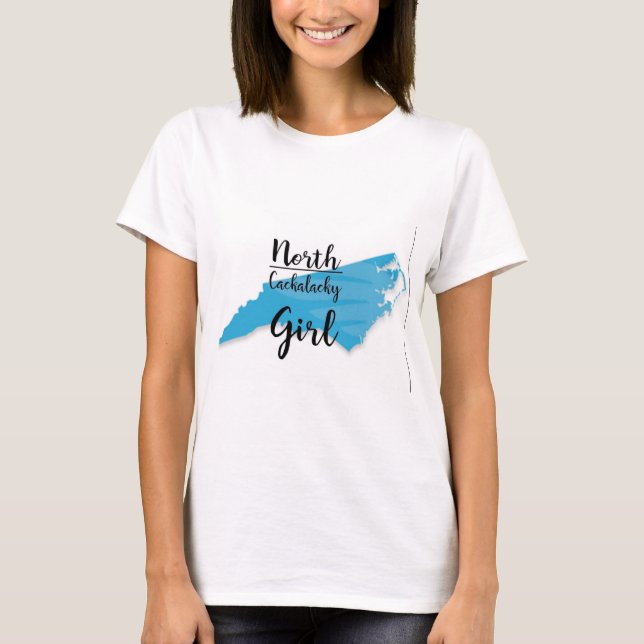 Camiseta Chica Cackalacky del Norte (Anverso)