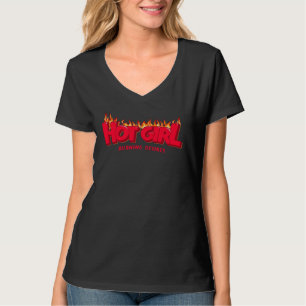Camiseta Chica caliente