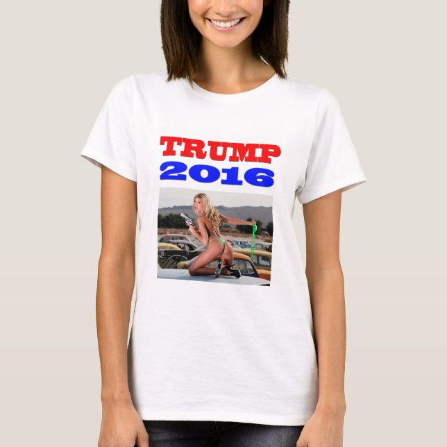 CAMISETA CHICA CALIENTE DEL TRIUNFO 2016 (Anverso)