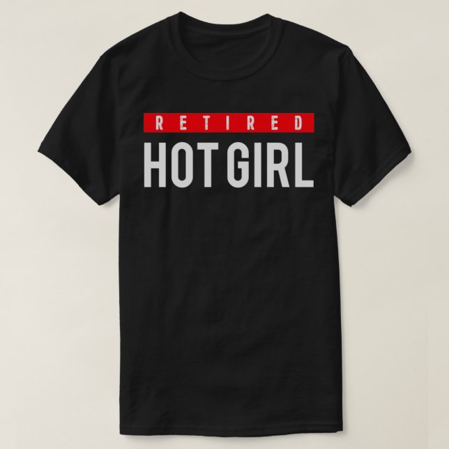 Camiseta Chica Caliente Retirado 3 (Diseño del anverso)