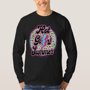 Camiseta Chica caliente verano Guay Mamá Mamá Mamá Leopardo