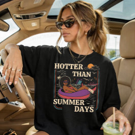 Camiseta Chica Calurosa de Verano 2026 Moda de Tendencia