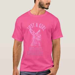 Camiseta Chica canguro australiano Funny Kangaroo Lover