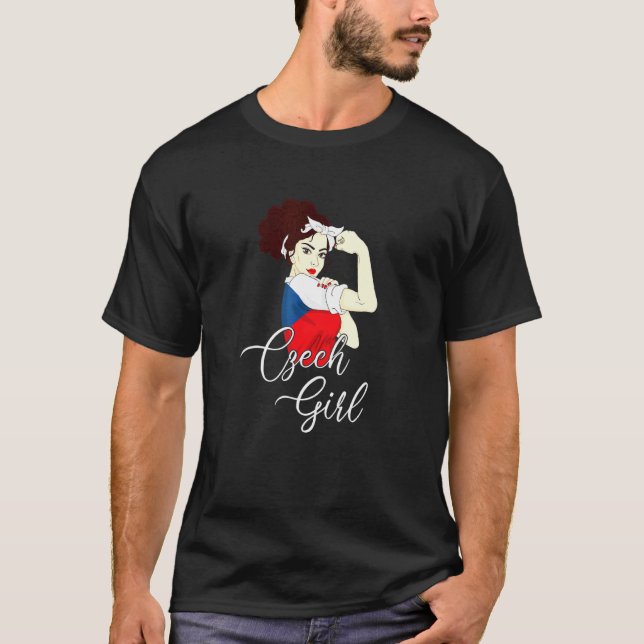 Camiseta Chica Checa República Checa (Anverso)