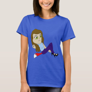 Camiseta chica chibi zorro 