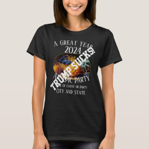 Camiseta Chica Chico Mamá Papá Graduado Clase Trump 2026