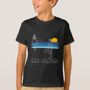 Camiseta Chica Chico Surf Playa San Pancho 