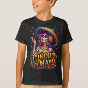 Camiseta Chica cinco de mayo fiesta mexicana 5 de mayo Cinc