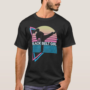Camiseta Chica cinturón negro - Judo Karate Jiu Jitsu Taekw