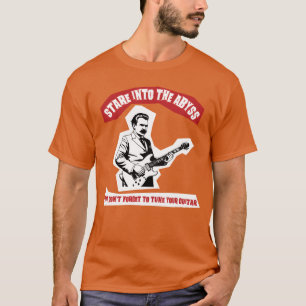 Camiseta Chica cita maldita guitarra Nietzsche