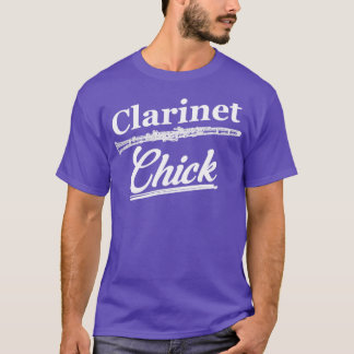 Camiseta Chica Clarinet Chick Clarinetista