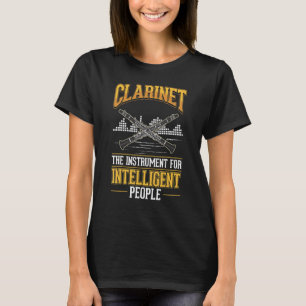 Camiseta Chica Clarinet Como un chica normal sólo muy fresc
