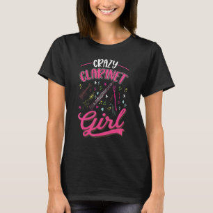 Camiseta Chica Clarinetista Loco 1