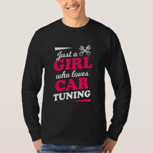 Camiseta Chica Coche Tuner Destornillador Mechatronics Wor