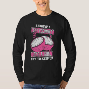 Camiseta Chica Coco Fruta - Coco de Leche Árbol