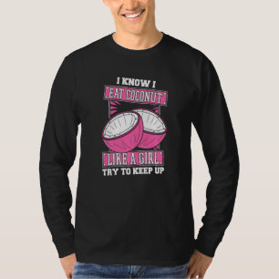 Camiseta Chica Coco Fruta - Coco Premium del Árbol de Leche