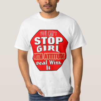 Camiseta Chica con actitud