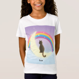 Camiseta chica con arco iris