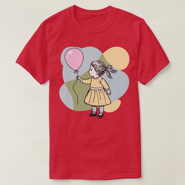 Camiseta Chica con Balloon TShirt (Diseño del anverso)