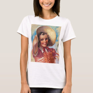Camiseta Chica con Bonete