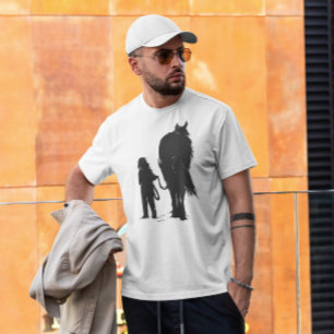 Camiseta Chica con caballo