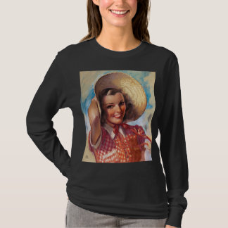 Camiseta Chica con capota