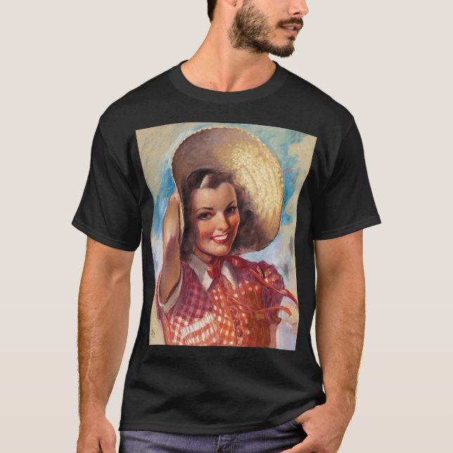 Camiseta Chica con capota (Anverso)
